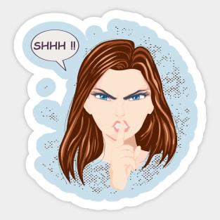 Shhh....!! Sticker